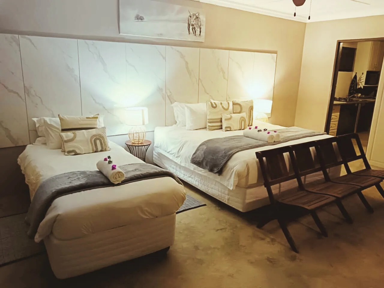 Room 9 — Luxury Self-Catering Room — Luxury accommodation at The Wilds Guest House Hluhluwe